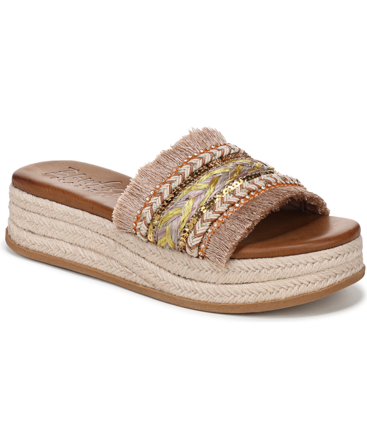 BLOWFISH MALIBU WOMEN'S MIAMI SLIDE PLATFORM SANDALS 