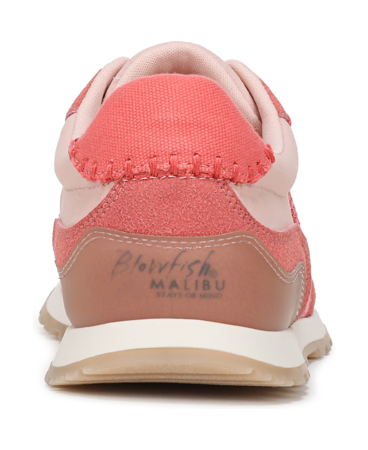Shop Blowfish Malibu Women's Valley Round Toe Lace Up Sneakers In Watermelon Faux Leather,fabric