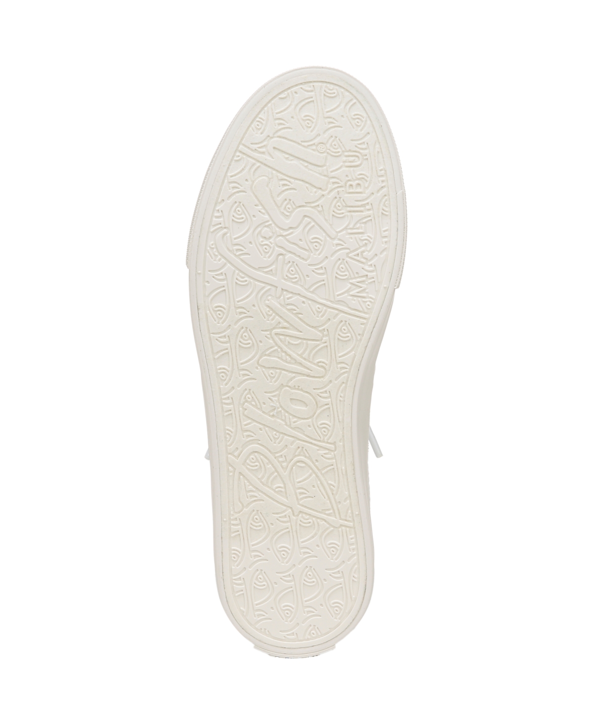 Shop Blowfish Malibu Women's Mystical Lace Up Platform Sneakers In White Mesh Fabric