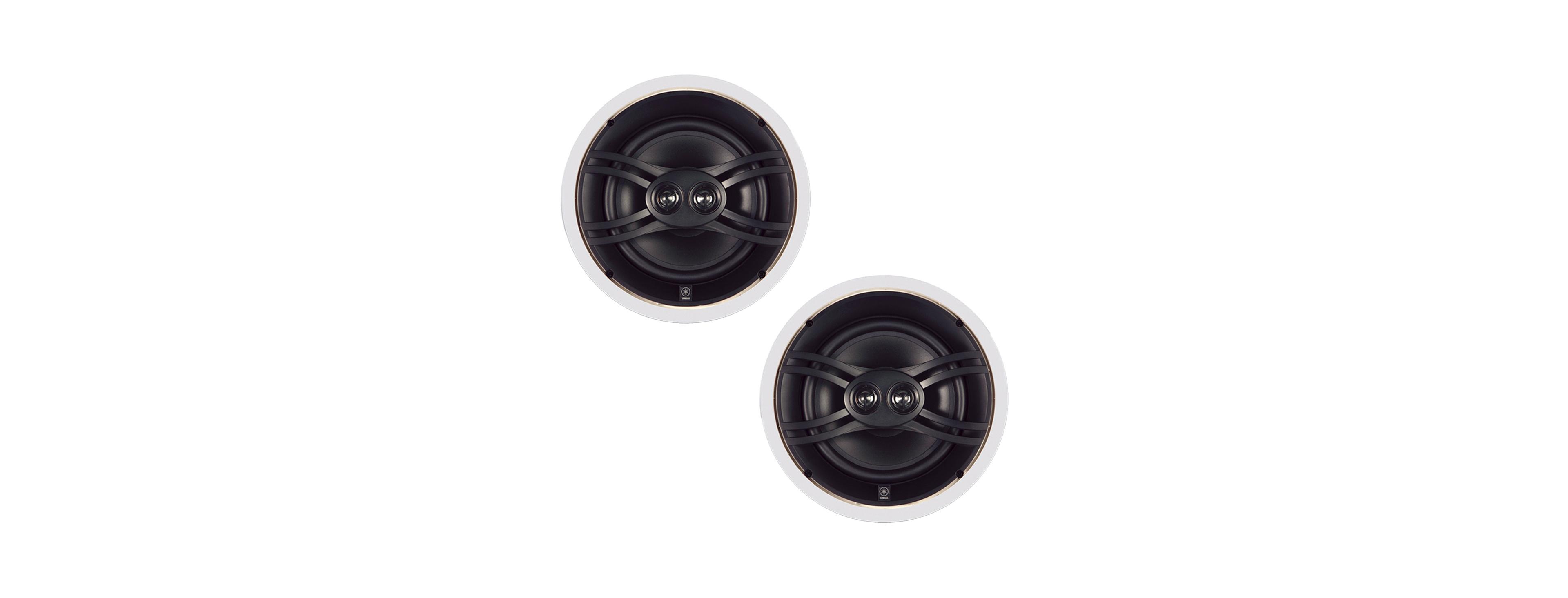 Yamaha Ns-IW480C 8" 3-Way In-Wall Speakers - Pair