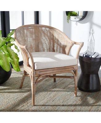 Dustin Rattan Accent Chair W/ Cushion