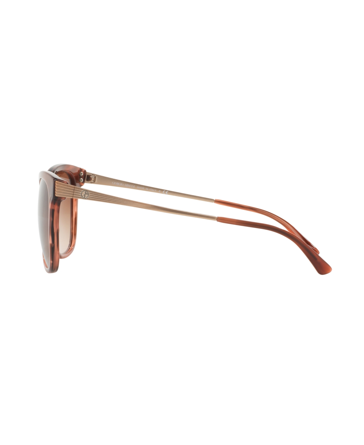 Giorgio Armani Women's Sunglasses, Ar8074 In Striped Brown