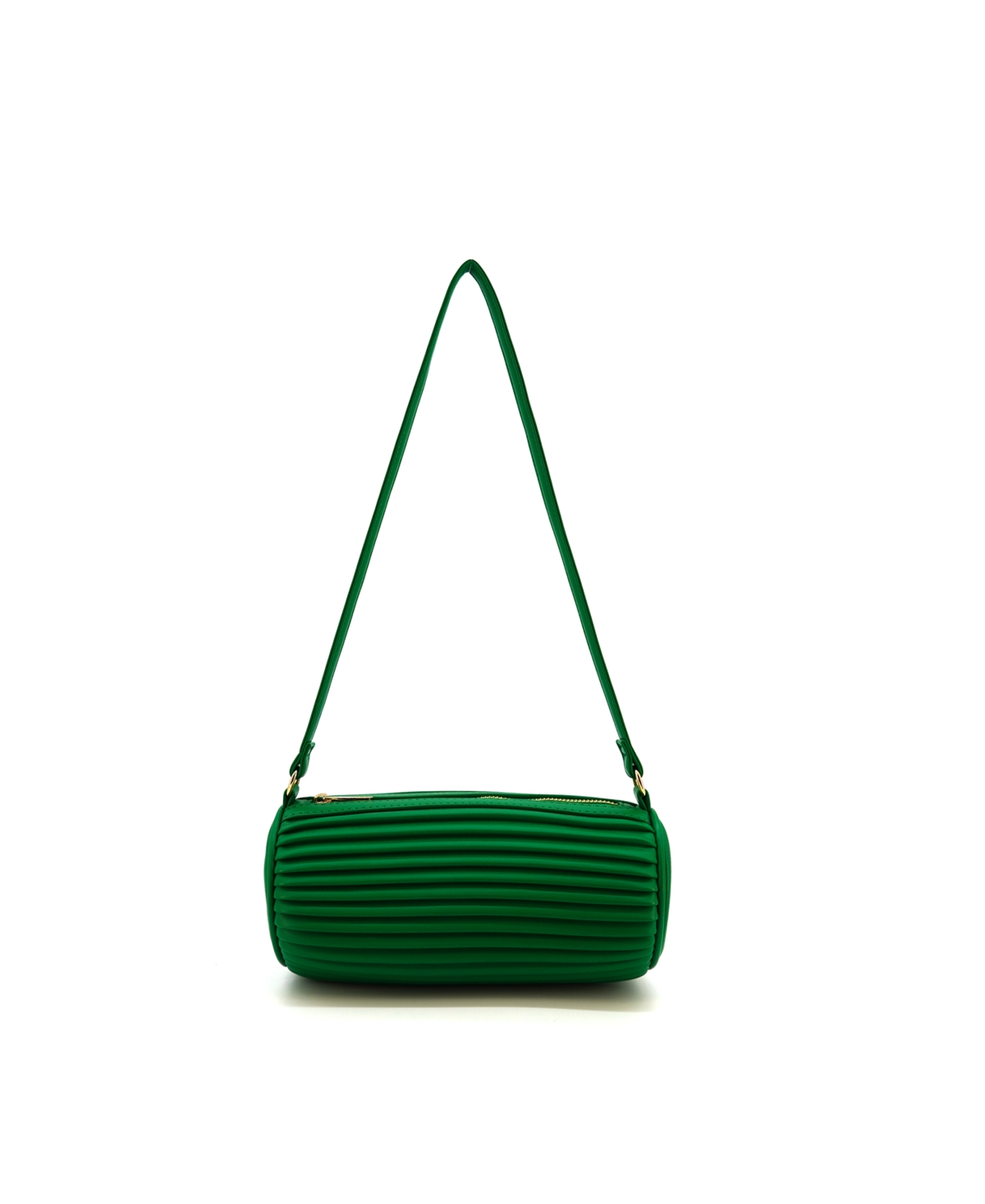 Laila Pleated Small Shoulder Bag - Black