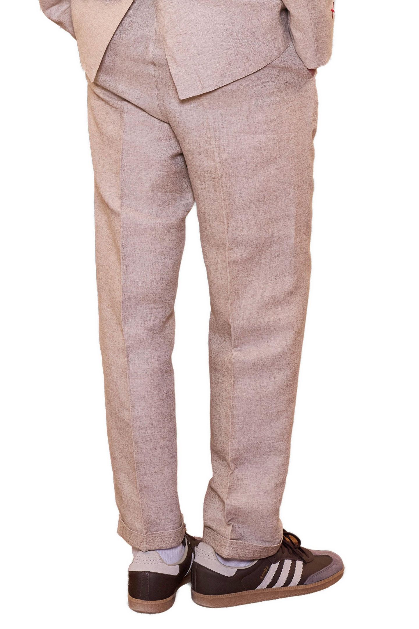 Мужские брюки PCFG Daydreamers Linen Casual, цвет: Бежевый — фото 2