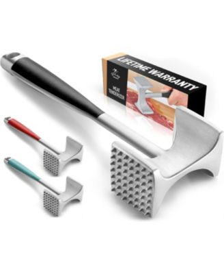 Professional Meat Hammer Tool with Comfort Grip Handle