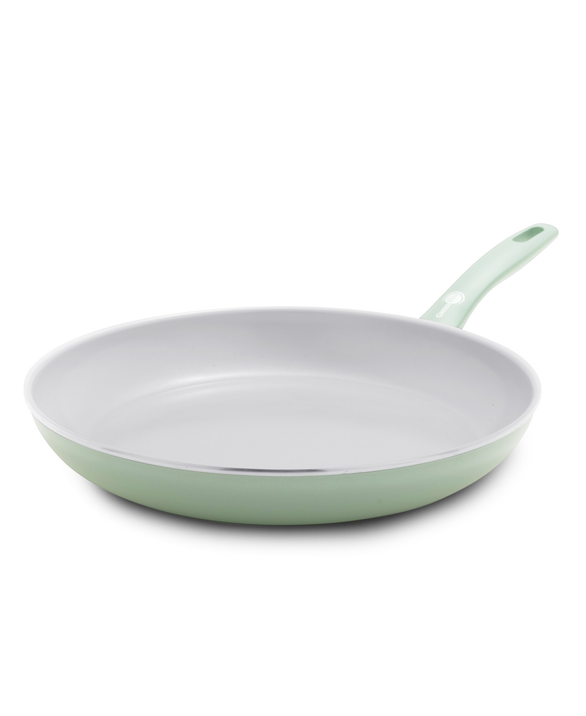 Greenpan Dover Ceramic Nonstick 12" Frypan In Pastel Green