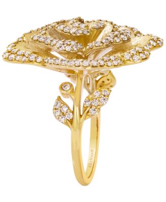 Nude Diamond™ Rose Statement Ring (1 ct. t.w.) in 14k Rose Gold