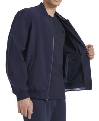 Men's Logo Varsity Bomber Jacket