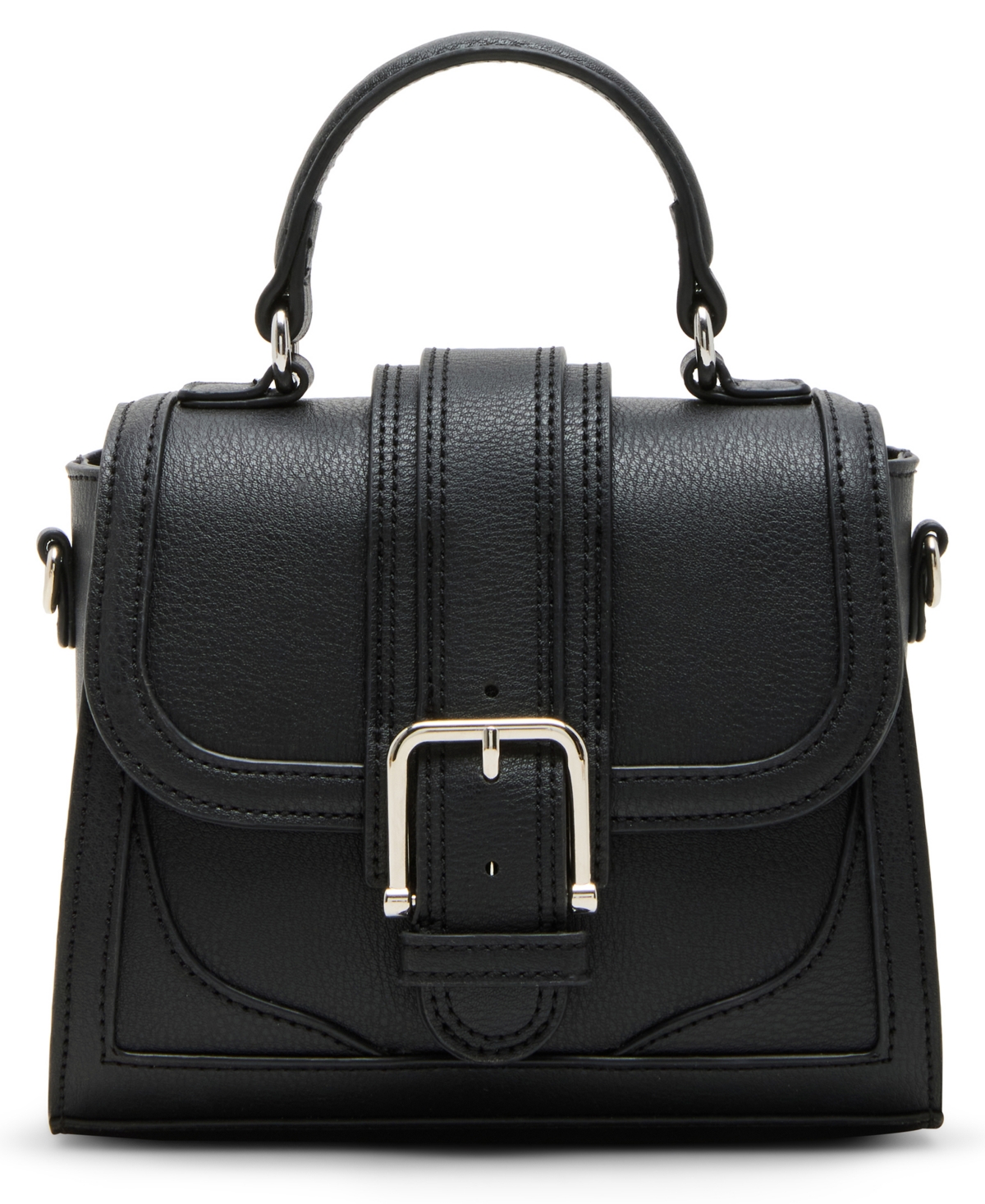 Salem Top Handle Satchel Bag - Black