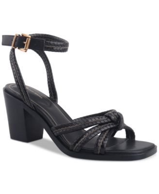 Giani Bernini - Women's Renaee Memory Foam Woven Strappy Dress Sandals