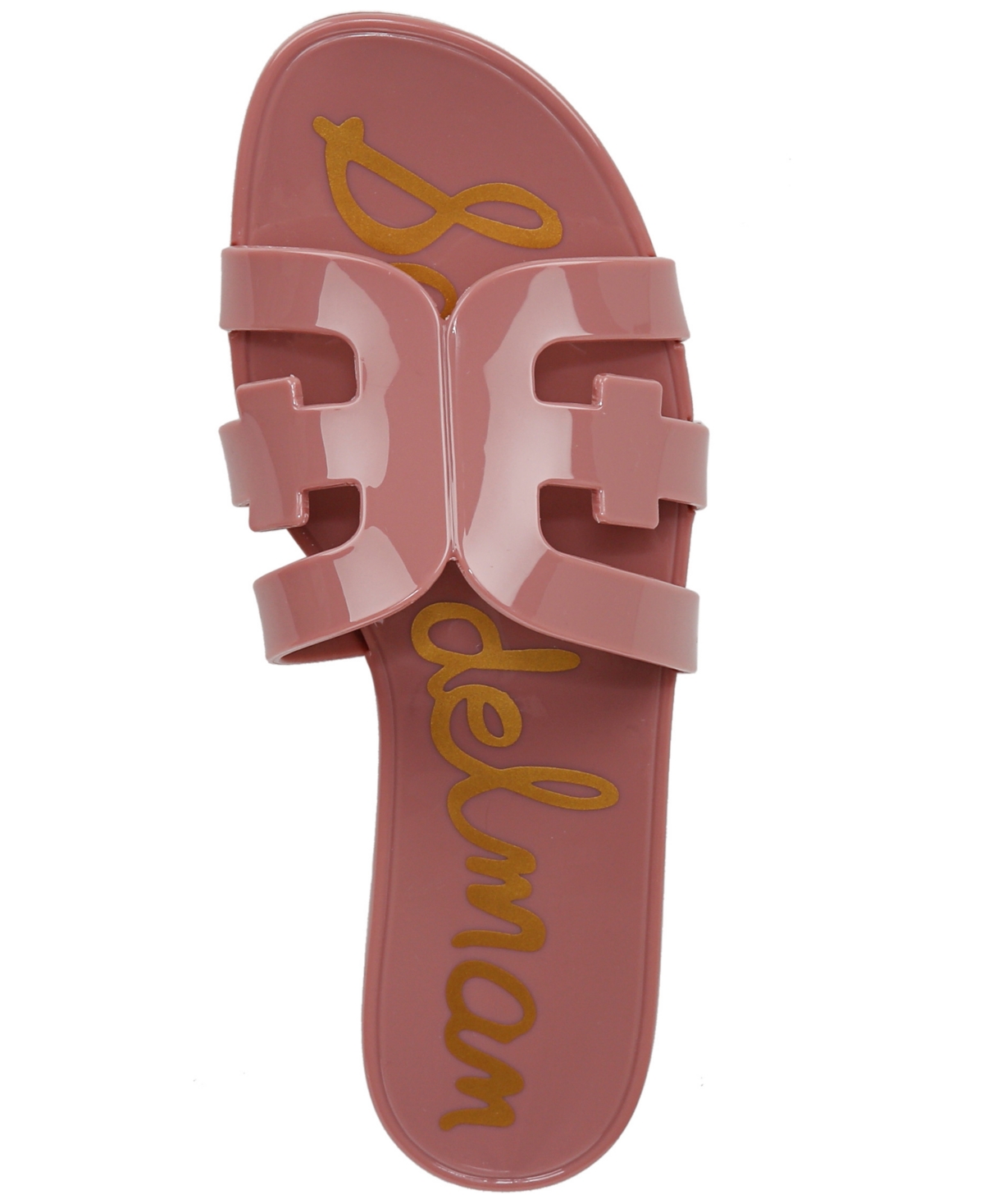 Sam Edelman Bay Jelly Slide Sandal Pink Lily Jelly In Pink Lily Jelly