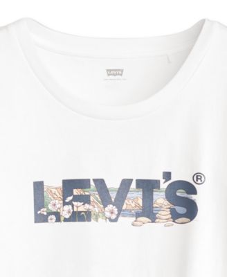 Levi's Plus Size Cotton Perfect Logo Crewneck Tee