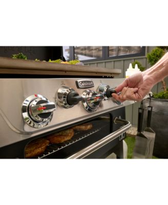 3-Burner Outdoor Propane Griddler with Broiler