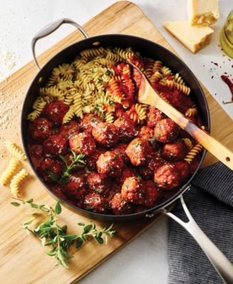 OnyxPro 5.5-Quart Hard Anodized Nonstick Deep Saute Pan with Lid