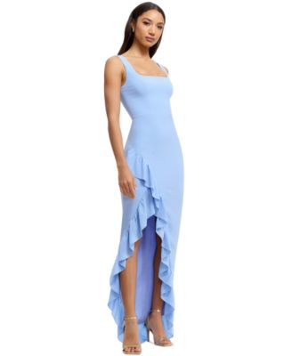 Women's Charlene Ruffled High-Low Gown
