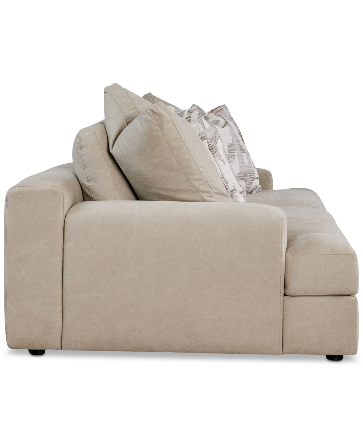 Macy's Klarke 2-pc. Sofa With Deep Seating, Exclusively At  In Platinum