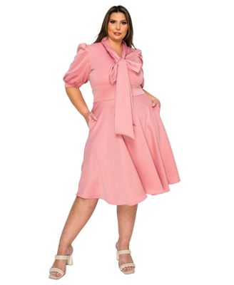 Plus Size Carina Donna Pocket Dress