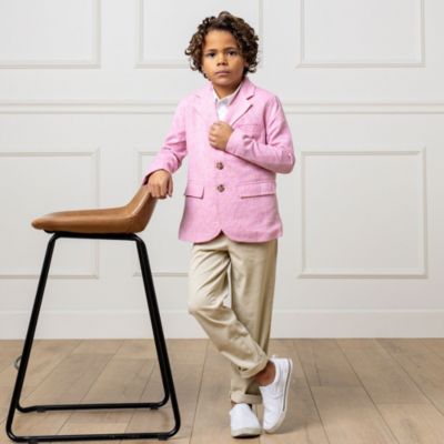 Toddler Boys Heirloom Linen Suit Jacket