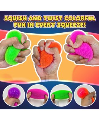 3-Pack Neon Sensory Squish Balls