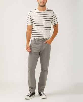 Men's Eddie Classic Athletic Fit Tapered Leg Essential Twill Pants