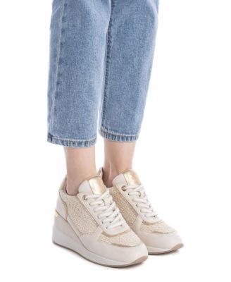 Women's Wedge Braided  Sneakers By XTI