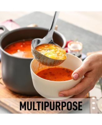 Stainless Steel 13-inch Soup Ladle Cooking Utensil