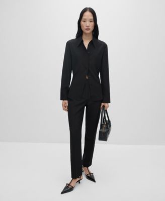 Women's Satin Silk Shirt