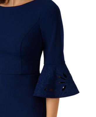 Adrianna Papell Women's Eyelet Embroidered Dress