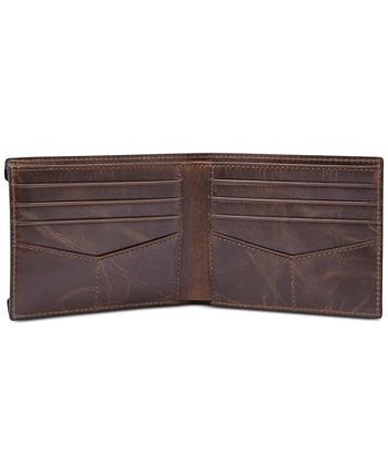 Fossil Brown St. Louis Cardinals Derrick Sliding 2-in-1 Wallet