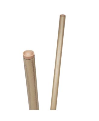 Colmar Indoor/Outdoor Bistro Style 31.5 In. Table With Pe Rattan, Glass Top, And Bamboo Finished Metal Frame