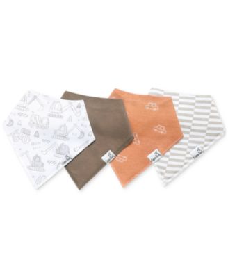 Copper Pearl - Baby Gage Bandana Bib Set, Pack of 4