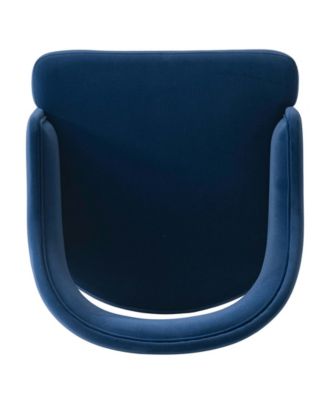 Carrington 20.9" Modern Velvet Upholstered Dining Armchair