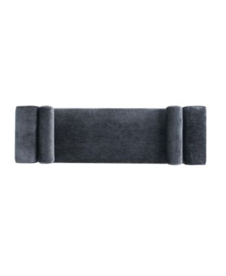 Concord 59" Modern Chenille Upholstered Bench