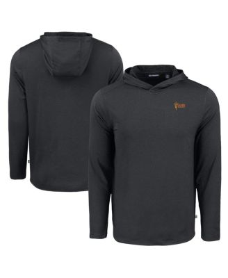 Cutter & Buck - Men's Cutter Buck Black Arizona State Sun Devils Coastline Epic Comfort Eco Long Sleeve Hoodie T-Shirt
