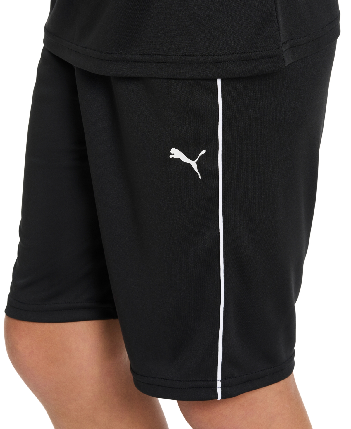 Shop Puma Big Boys 3-pc. Performance T-shirt, Shorts & Socks Set In  Black