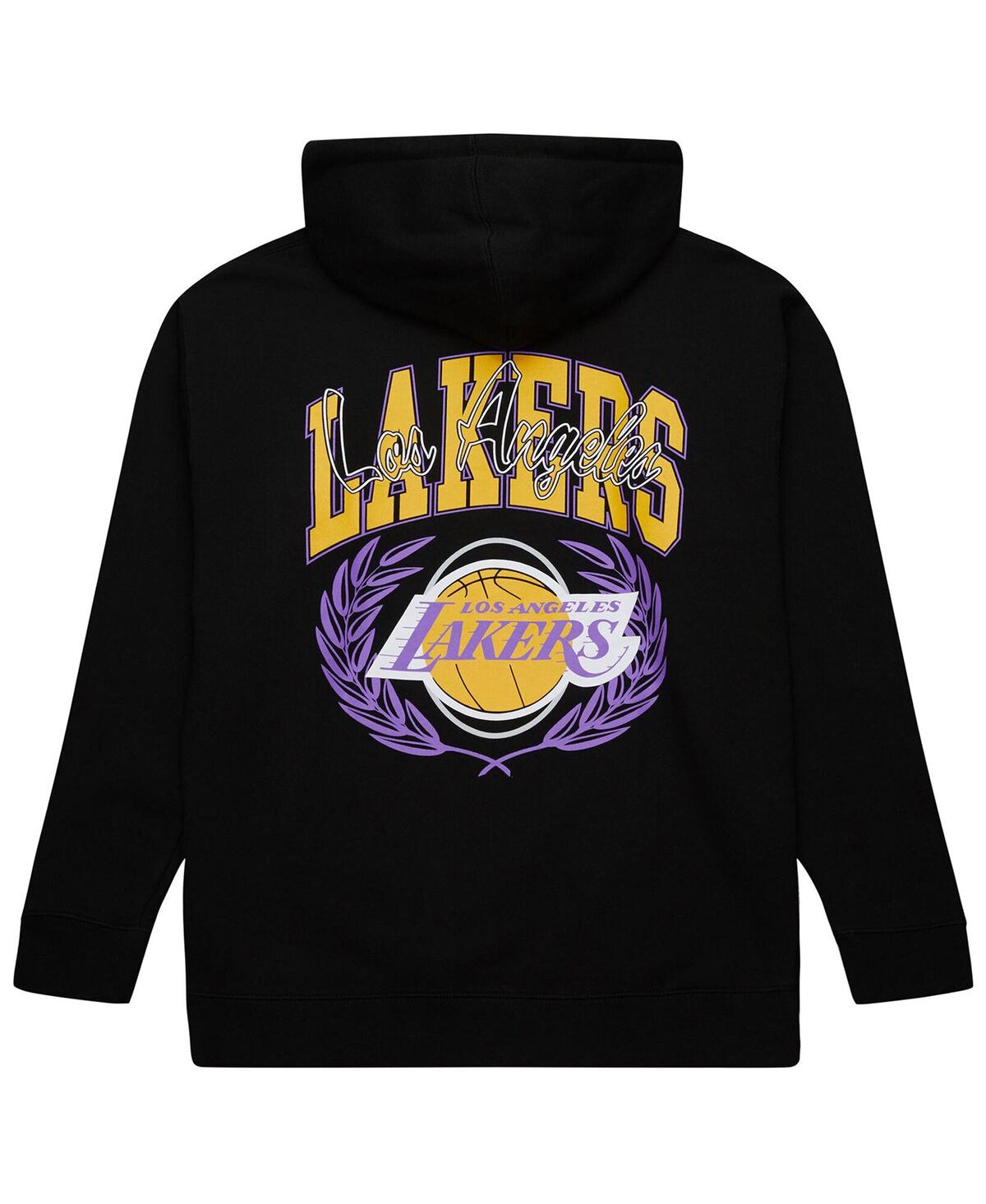 Mitchell & Ness Men's Black Los Angeles Lakers Nba X Michelob Ultra Swish Sip Pullover Hoodie In Black