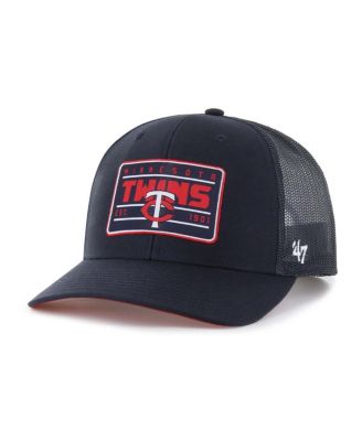 '47 Brand - Men's Navy Minnesota Twins Hardline Trucker Adjustable Hat