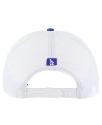 Men's White Los Angeles Dodgers Lineman Hitch Adjustable Hat