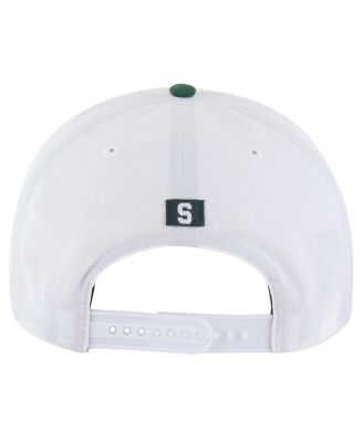 Men's White Michigan State Spartans Lineman Hitch brrr Adjustable Hat