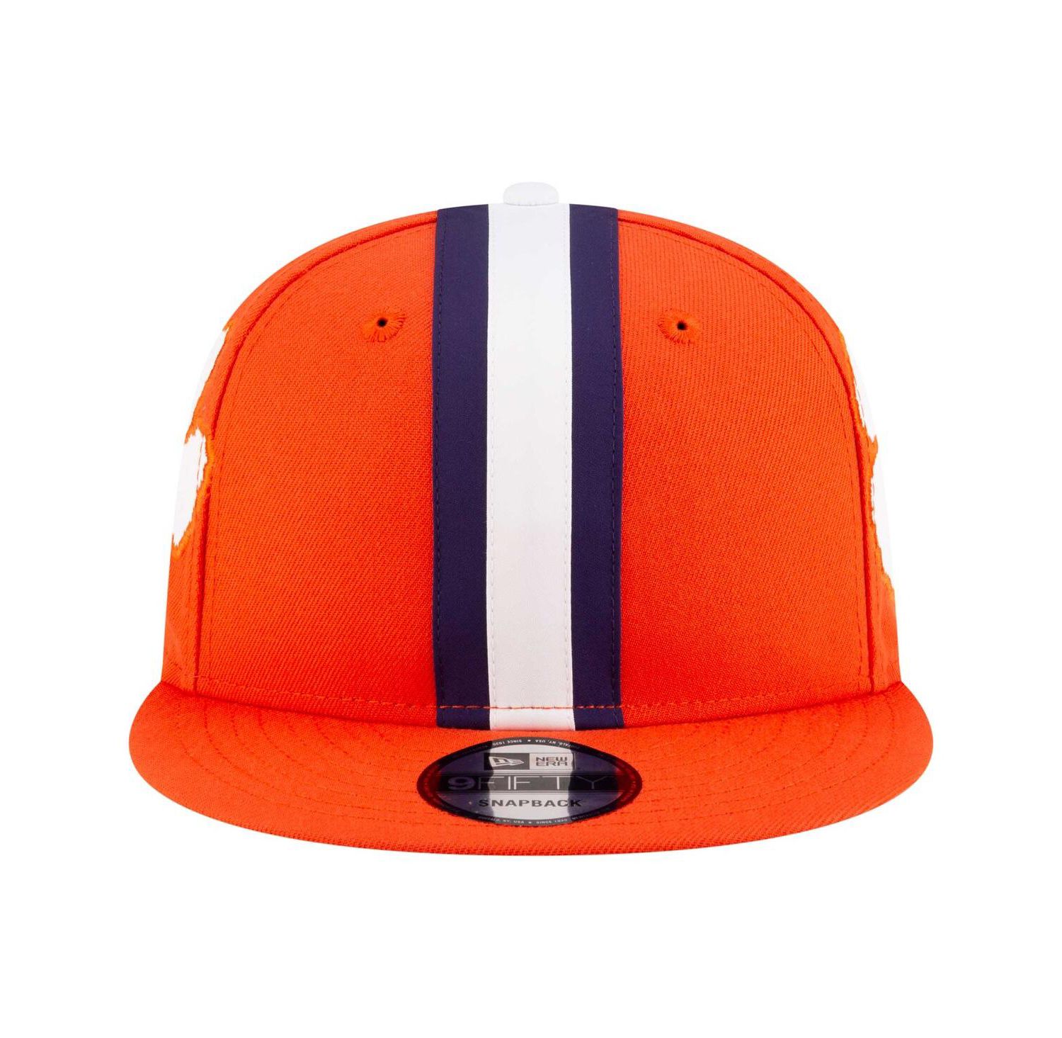 Men's Orange Clemson Tigers Helmet 9FIFTY Snapback Hat