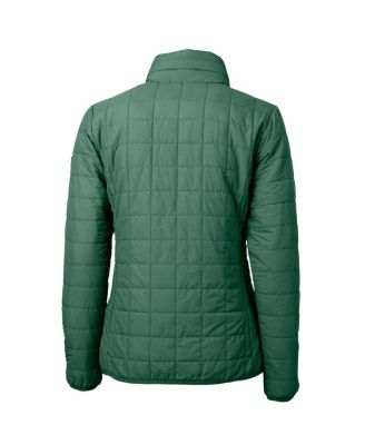 Women's Green Philadelphia Eagles Gridiron Classics Logo Rainier PrimaLoft Eco Insulated Full-Zip Puffer Jacket