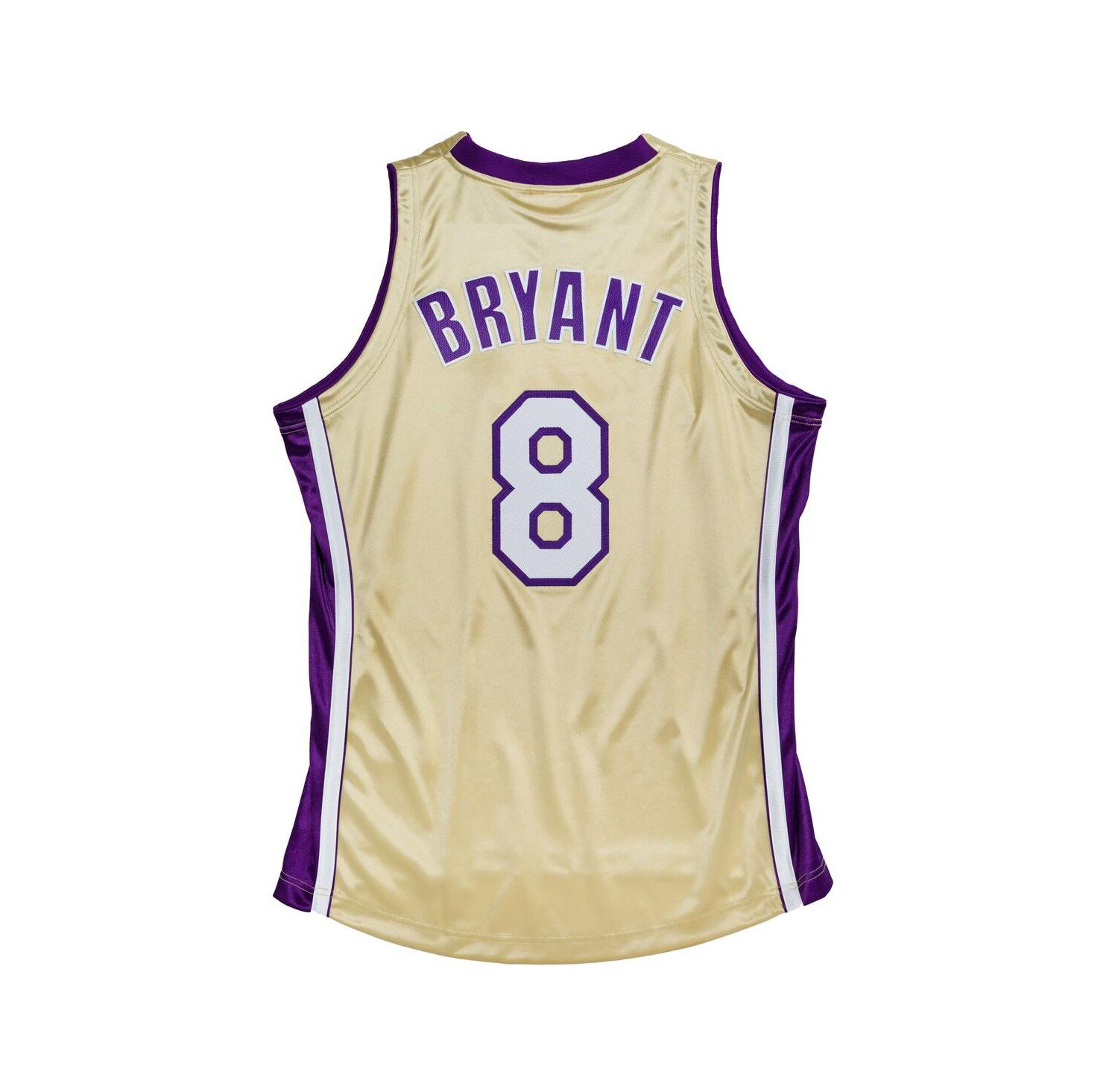 Men's Kobe Bryant Gold Los Angeles Lakers Hall of Fame Class of 2020 8 Authentic Jersey