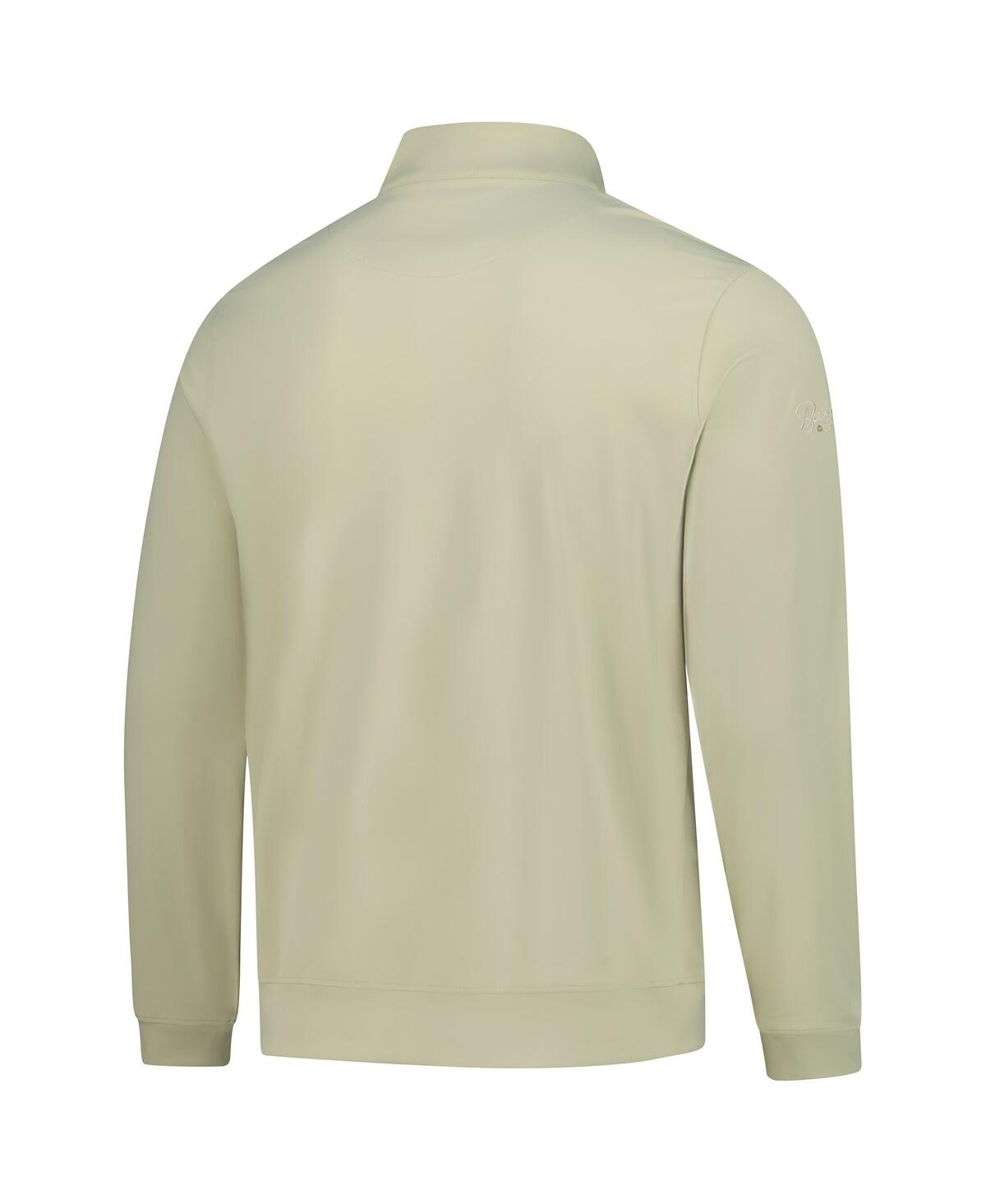 BARSTOOL GOLF MEN'S GREEN WM PHOENIX OPEN QUARTER-ZIP TOP 