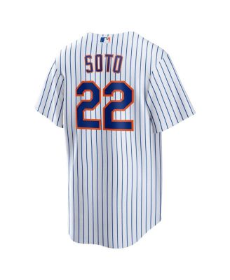 Big Boys and Girls Juan Soto White New York Mets Home Game Player Jersey