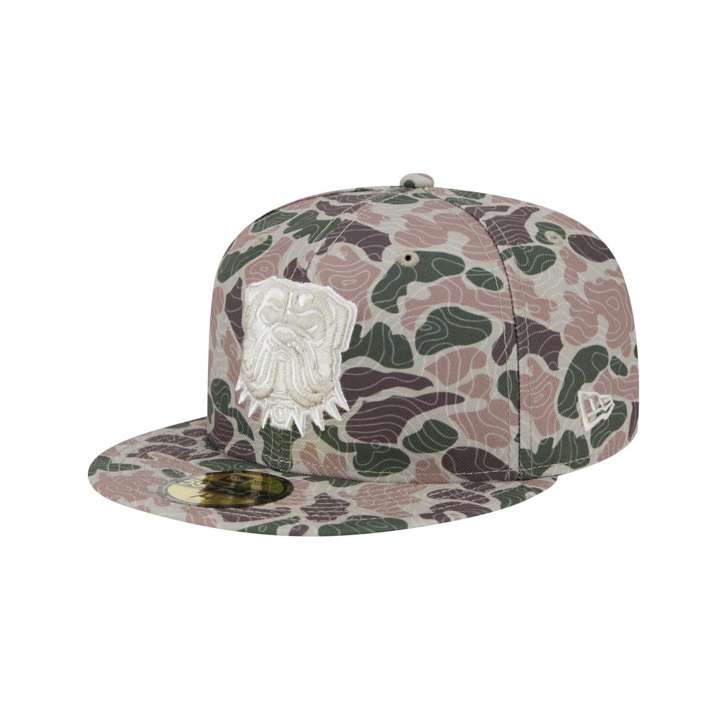Men's Cleveland Browns Geo Camo 59FIFTY Fitted Hat