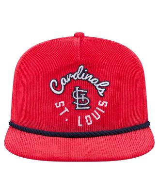 Men's Red St. Louis Cardinals Full Circle Corduroy&nbsp;Golfer Adjustable Hat