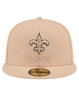 Men's Tan New Orleans Saints Candied Pecan 59FIFTY Fitted Hat