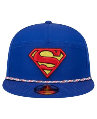 Men's Blue Superman 9FIFTY Adjustable Hat