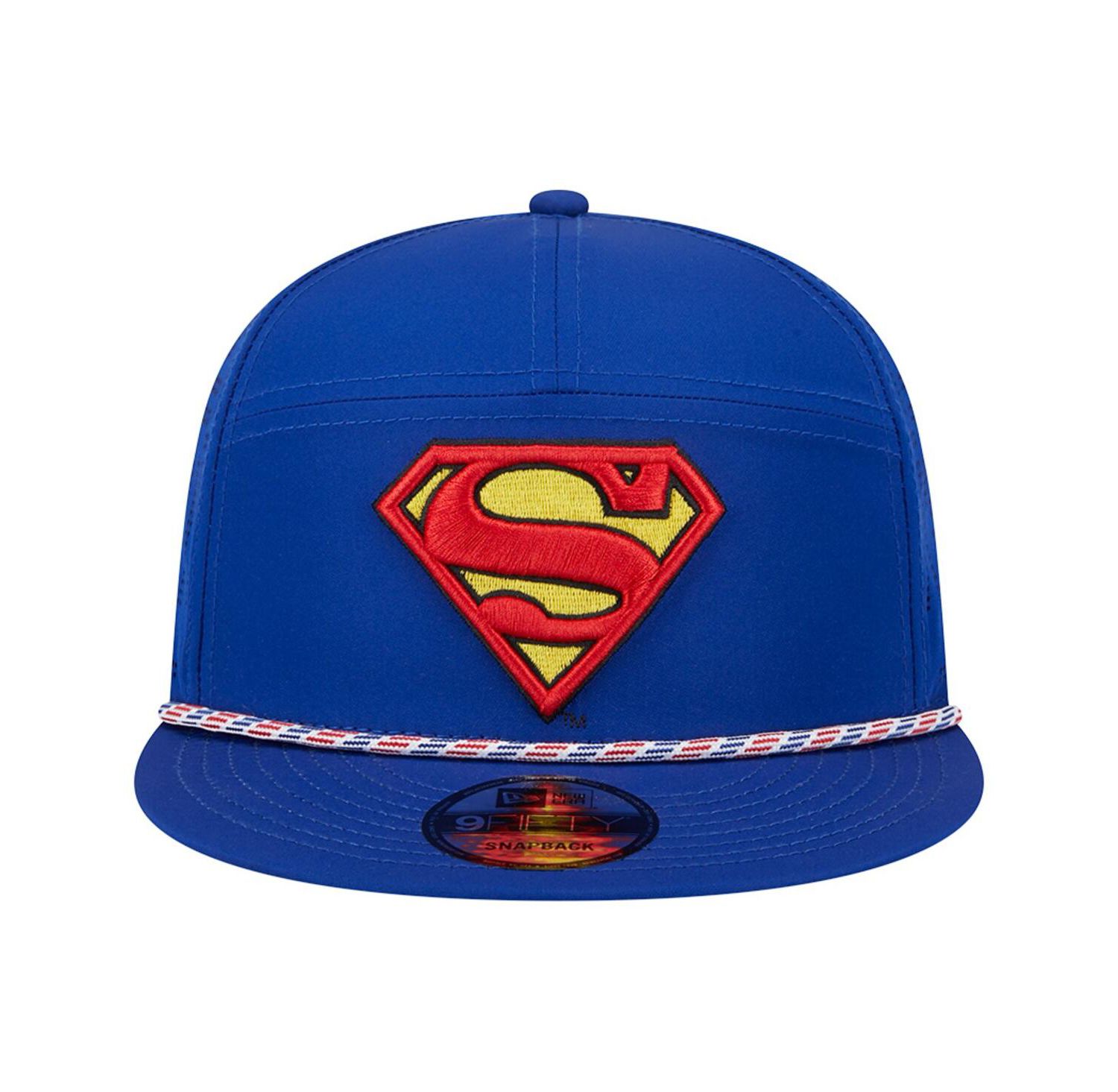 Men's Blue Superman 9FIFTY Adjustable Hat