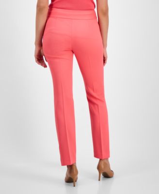 Women's Mid-Rise Flare-Leg Pants, Regular & Petite